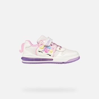 GEOX Sketlite Niña Blanco/rosa