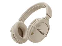 auriculares inalambricos - marshall monitor iii 100 h autonomia cancelacion activa de ruido y modo transparencia plegable crema