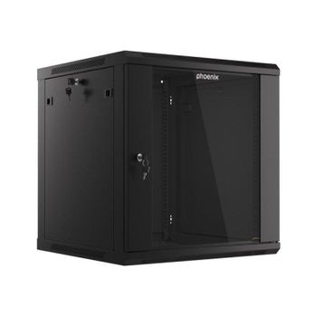 Armario Rack Phoenix 12U mural 19'' 600x600x640 mm hasta 60 kg