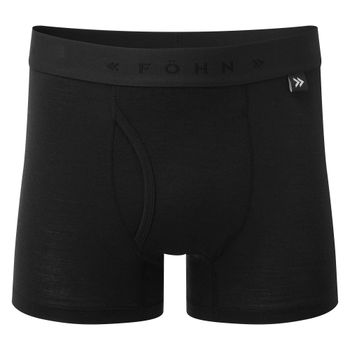 Föhn Men's Merino Boxer, Black