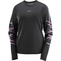 salomon camiseta manga larga core para mujer