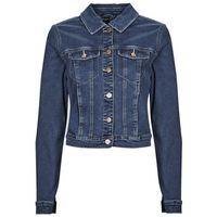 vero moda cazadora vaquera vmluna ls slim dnm jacket mix ga noos para mujer