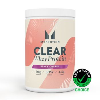 Clear Whey Isolate - 500g - 20raciones - Cereza Negra