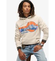superdry para hombre m2013703a sudadera outdoor graphic stripe gris l casual algodon sostenible