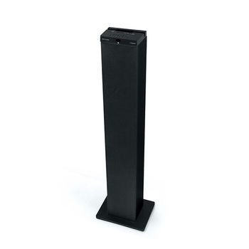 Bluetooth Tower Speaker With PLL Radio  100cm Black
