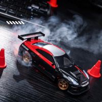 whoosh h4 143 4wd rc drift car rtr with gyro led full proportional remote control high-speed vehicle models gtr r35 off