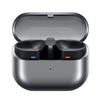 estuche de carga de repuesto para samsung galaxy buds3 pro - plata