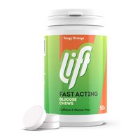 lift glucose chews tangy orange