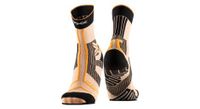 calcetines x socks trailrun terraskin expert crew melocoton negro