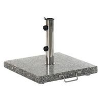base parasol granito inox 45x45x35 2500 48mm38m