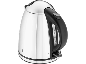 Hervidor de agua - WMF Stelio, 2400W, 1.2 L, Indicador luminoso agua, Filtro antical extraíble, Asa goma antideslizante, Acero inoxidable Cromargan