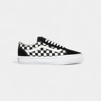 Vans Zapatillas Old Skool 36 LX Checkerboard White Black para hombre