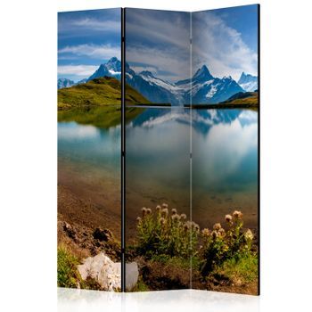 Biombo - Lake With Mountain Reflection, Switzerland (135x172 Cm)