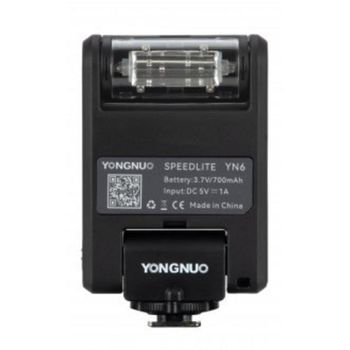 Flash Yongnuo YN6 Micro Compacto Negro