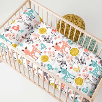 Woodland Colcha Cuna (100x130 cm)