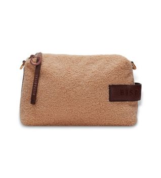 Hispanitas para mujer. BI254151 Bolso Grained marrón (OSFA), Casual, Poliuretano