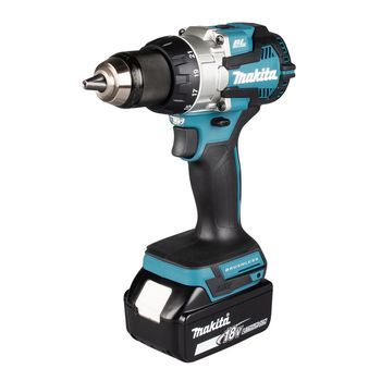 Makita Ddf489rtj Ddf489rtj Taladro Inalámbrico 18 V 5.0 Ah Li-ion Sin Escobillas, Incluido 2 Baterías, Incluido Cargador