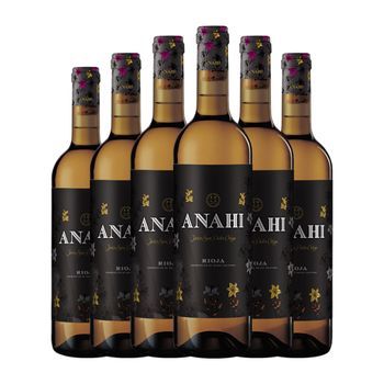 Javier San Pedro Vino Blanco Anahí Rioja 75 Cl 11% Vol. (pack De 6 Unidades)