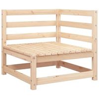 sofa esquinero de jardin  sofa de exterior madera maciza de pino 70x70x67 cm