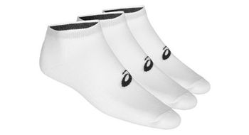 Calcetines asics ped 3 pack blanco unisex