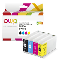 armor k10406ow cartucho de tinta 4 piezas compatible negro cian magenta amarillo