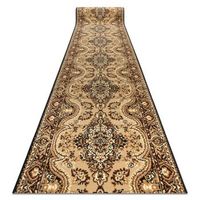 alfombra de pasillo bcf wiosna beige 80 cm 80x540 cm