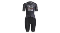 mono de ciclismo para hombre sportful fast not fun negro