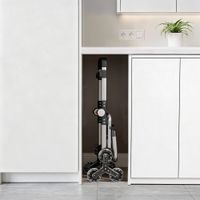 carrito de la compra 3 en 1 plegable 56l y bolsa termica gris
