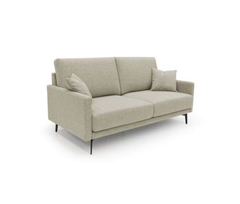 Saturno sofá moderno en tela suave e impermeable 160 cm beige