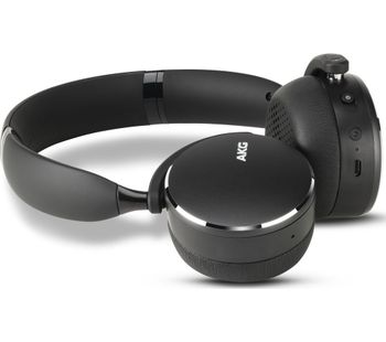 AKGY500 Wireless Bluetooth Headphones - Black, Black