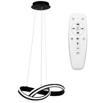 Lámpara App817-cp Ring Black