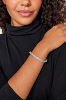 pulsera elastica de bandas enroscadas cristal brillo