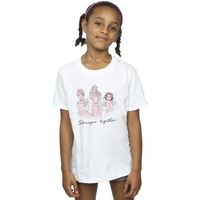 disney camiseta princesses stronger together para nina