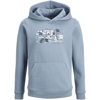 Jack & Jones Jersey 12263378 JCOOUTDOOR LOGO SWEAT HOOD SN JNR FLINT STONE para niño
