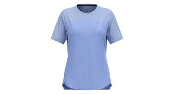 Camiseta de ciclismo de montana odlo x alp linencool azul para mujer