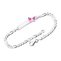 pulsera de plata 925 con mariposa grabada