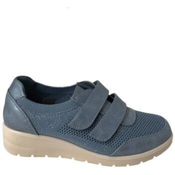 Shoes Zapatillas BLUCHER VELCRO CUÑA CASUAL para mujer