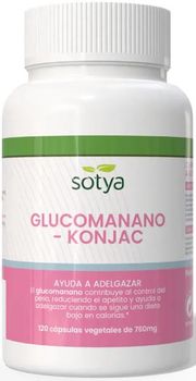 Sotya Glucomanano Konjac 760mg 120 Cápsulas Vegetales