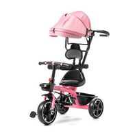 triciclo para ninos con mango para padres erum rosa