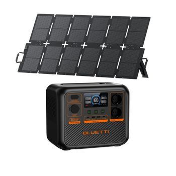 Kit Estación De Energía Bluetti Ac70p + Panel Solar 220 W, 864 Wh