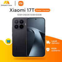 version global xiaomi 17t smartphone mediatek dimensity 8500-ultra pantalla de 659 120hz con proteccion ocular camara leica de 50mp bateria de 6500mah 67w telefono movil xiaomi