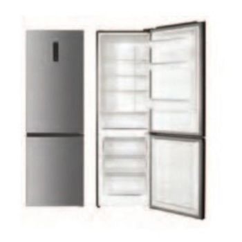 Frigorífico Combi Edesa EFC-18330 NF EX No Frost 186 cm 293 L D Acero inoxidable