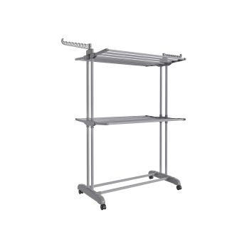 Tendedero Plegable, Gris Paloma / 3 Niveles (148A cm)