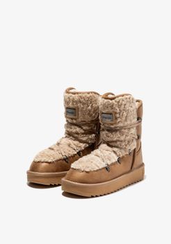 Botas Nordic Fur Sand Kids - Amarillo