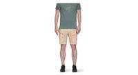 bermudas de  p senderismo  p mammut zinal hybrid beige