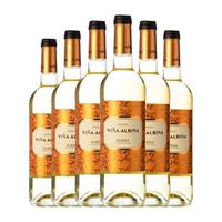 bodegas riojanas vino blanco vina albina rueda 75 cl 13 vol pack de 6 unidades