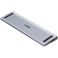 kvm switch unitek d1106agy01 3 salidas hdmi 20 displayport usb-a usb-c rj45