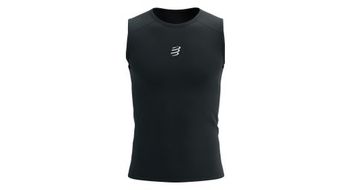 Camiseta de tirantes compressport trail racing negra para hombre