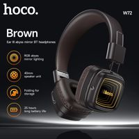 auriculares bluetooth hoco w72 mirror v60 auriculares deportivos inalambricos con microfono para llamadas telefonicas sonido de alta fidelidad nuevos