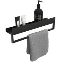 estante de bano rea sf01-450-b black